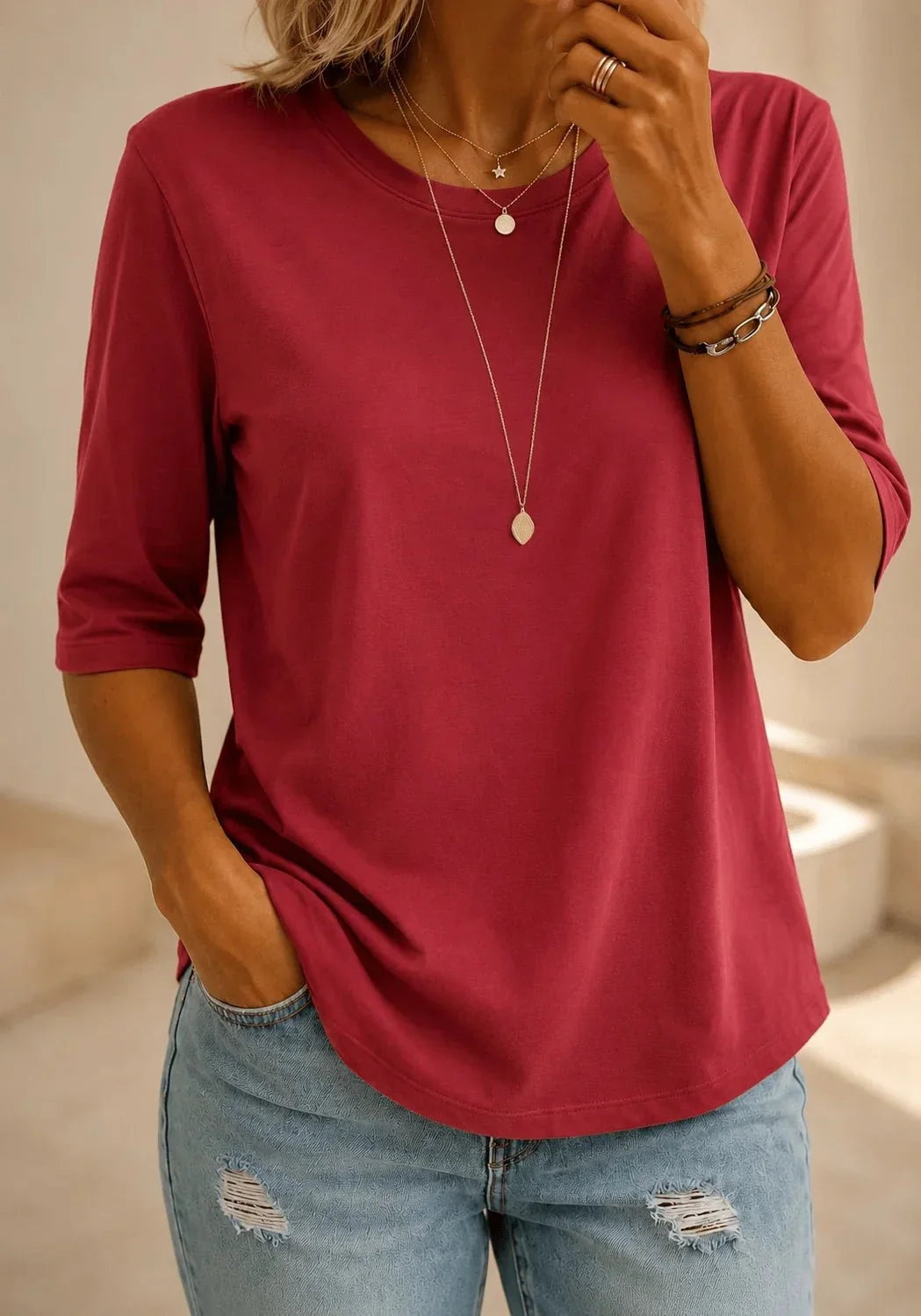 Vivienne | Camiseta básica cómoda