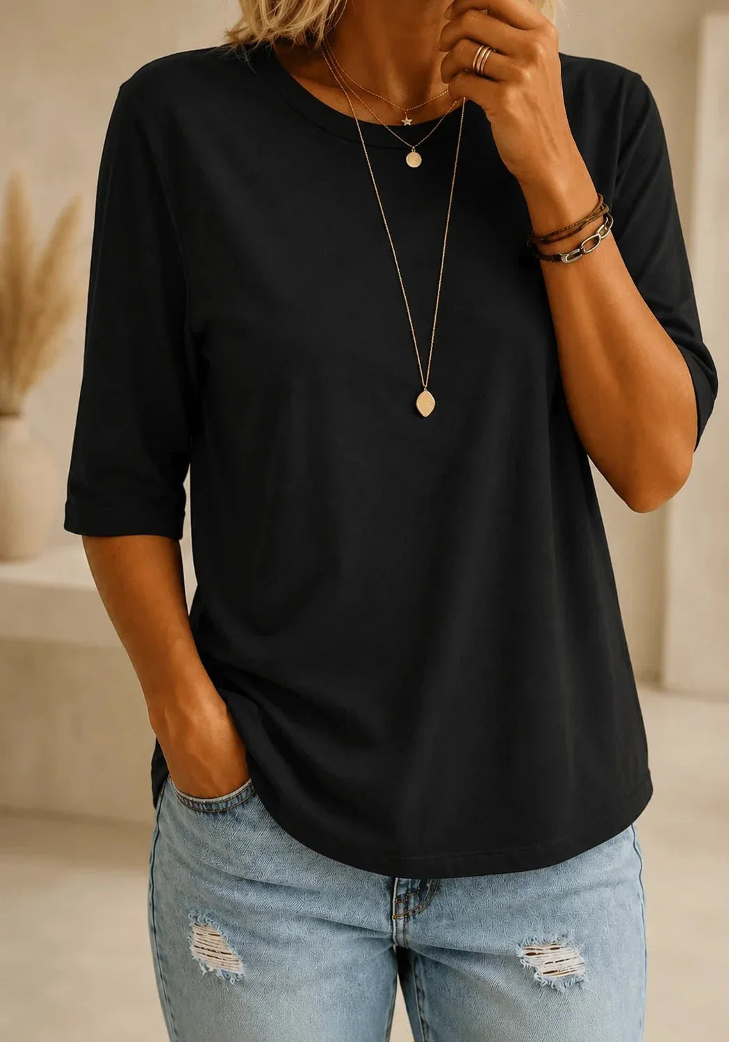 Noelle | Camiseta básica cómoda