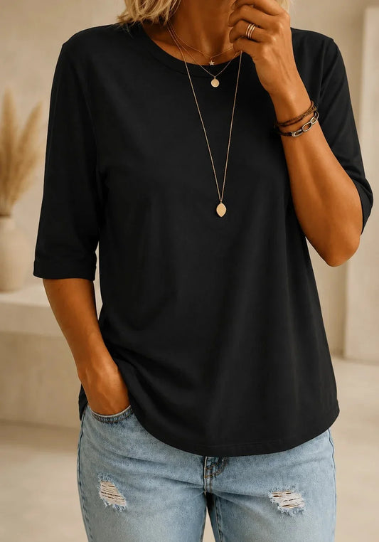 Noelle | Camiseta básica cómoda
