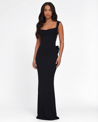 Inés | Vestido Maxi Espalda Descubierta