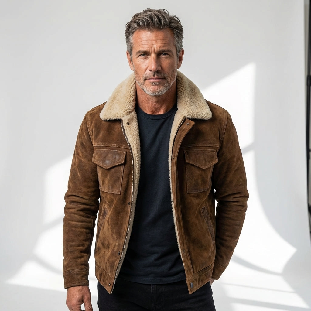 Diego | Chaqueta con forro de borreguillo