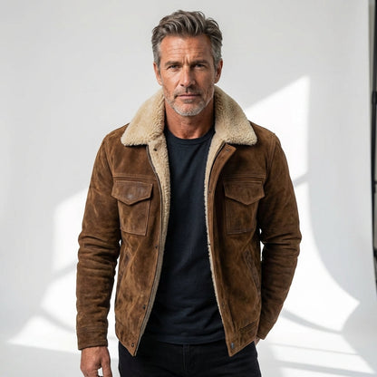 Diego | Chaqueta con forro de borreguillo