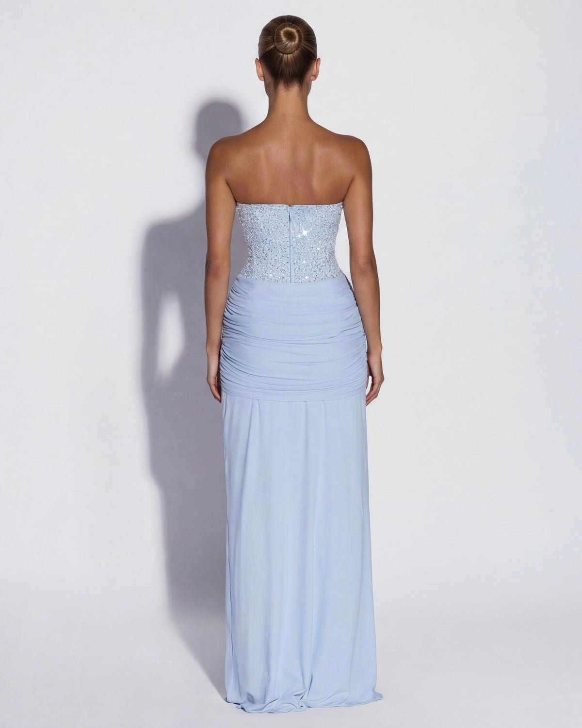 Paula | Vestido Maxi Corsé con Brillos