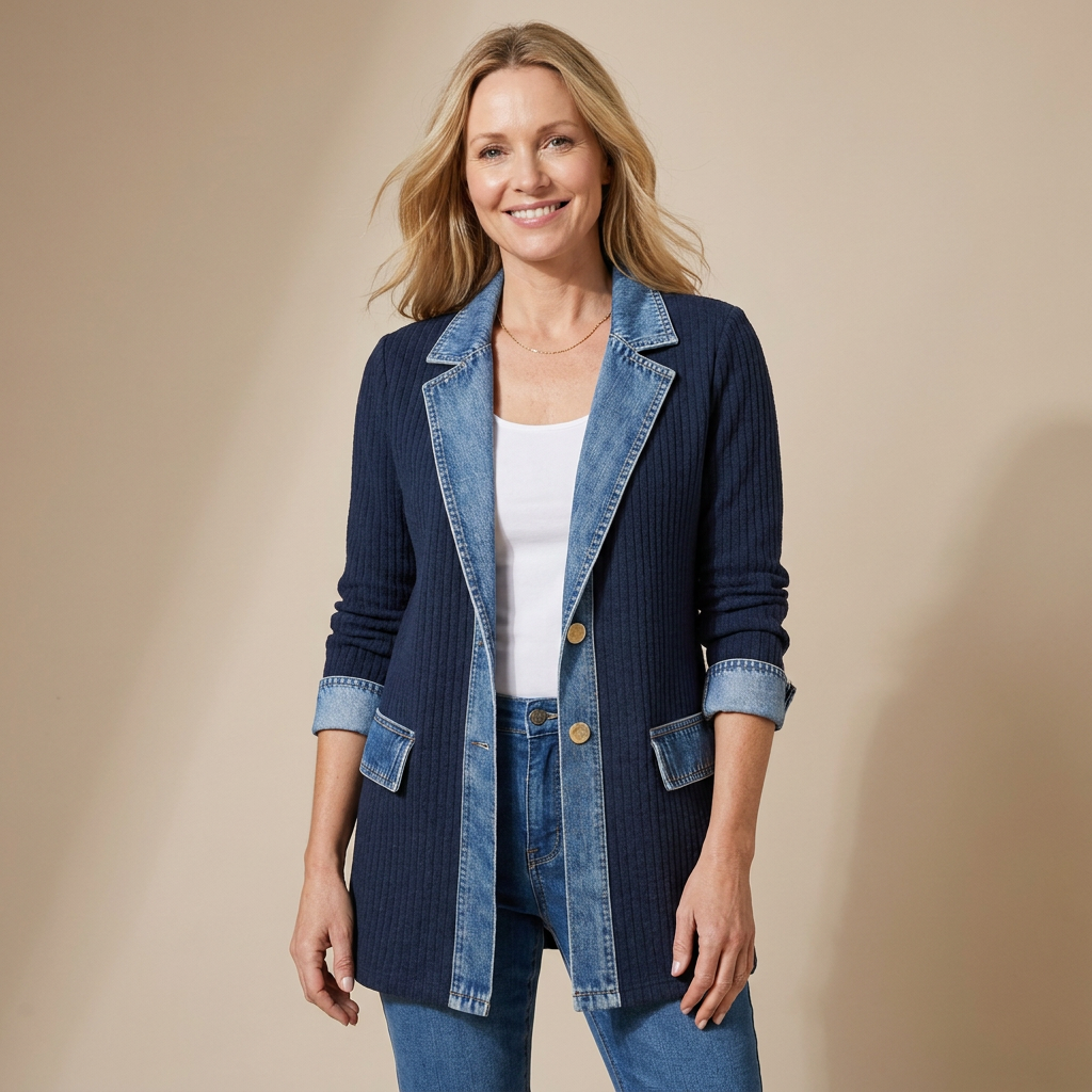 Federica | Chaqueta Vaquera Cómoda y Chic
