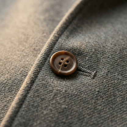 Alberto | Chaqueta de lana con cuello mao