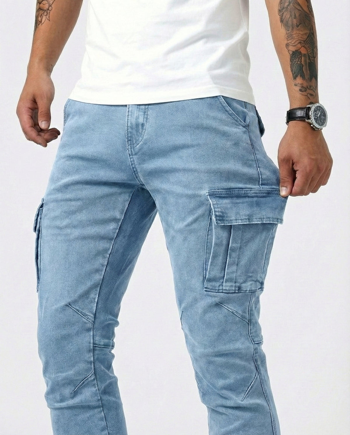 Bruno | Pantalón cargo de corte cómodo