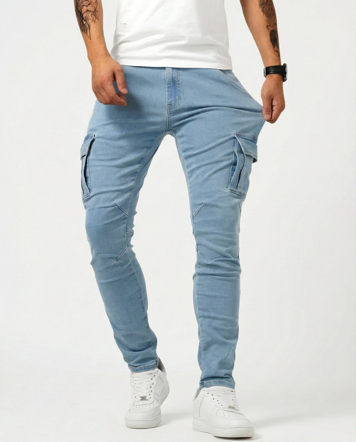 Bruno | Pantalón cargo de corte cómodo