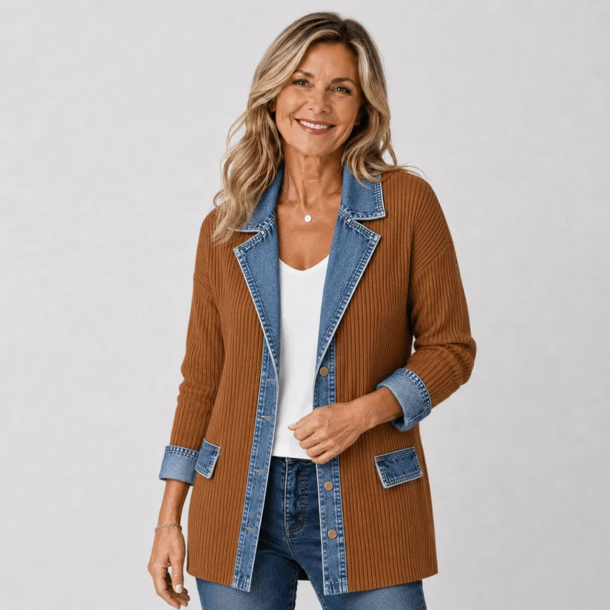 Federica | Chaqueta Vaquera Cómoda y Chic