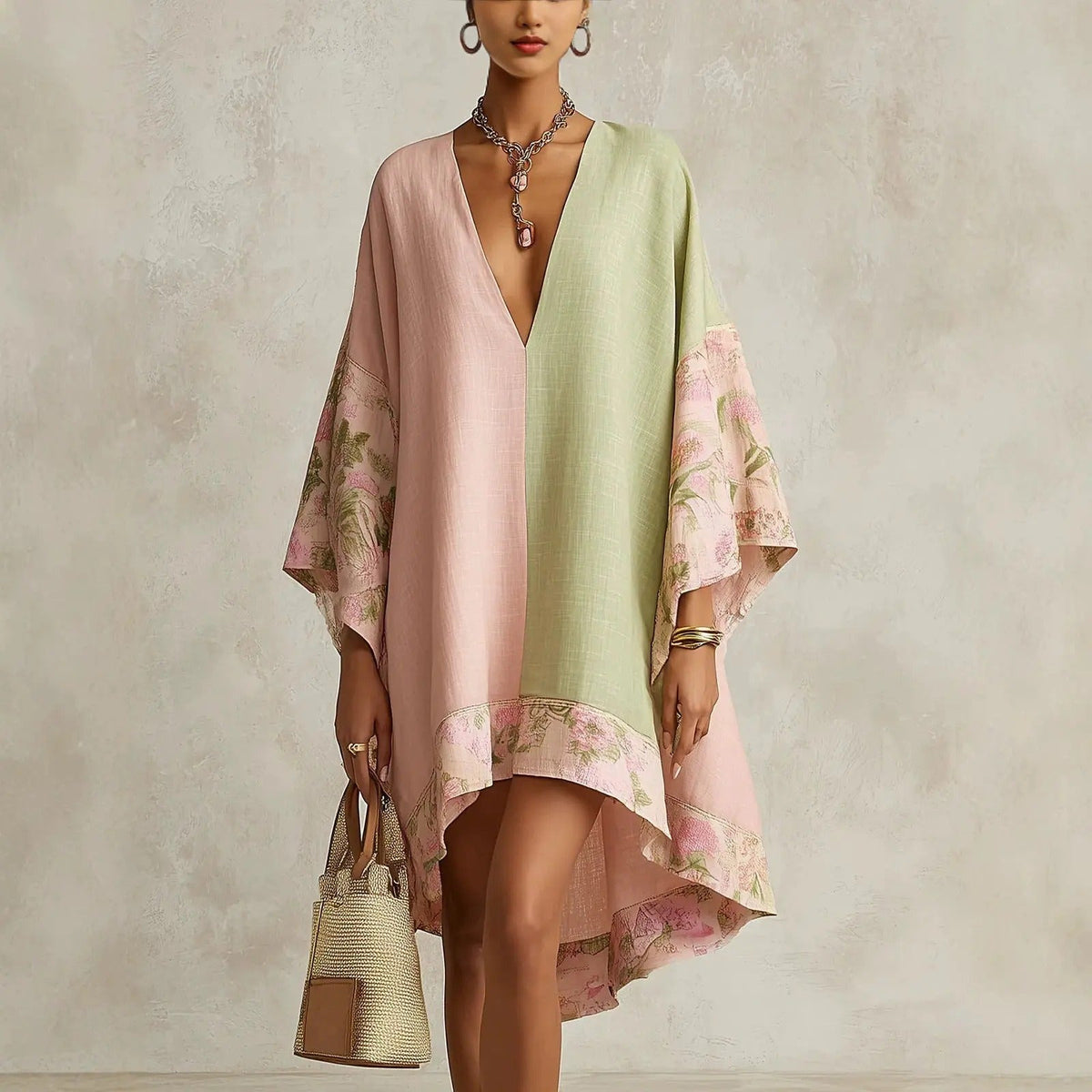Jimena Bohemio Floral Escote V