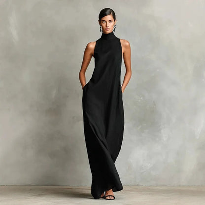 Marina Vestido Cuello Alto