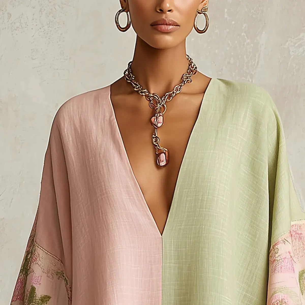 Jimena Bohemio Floral Escote V