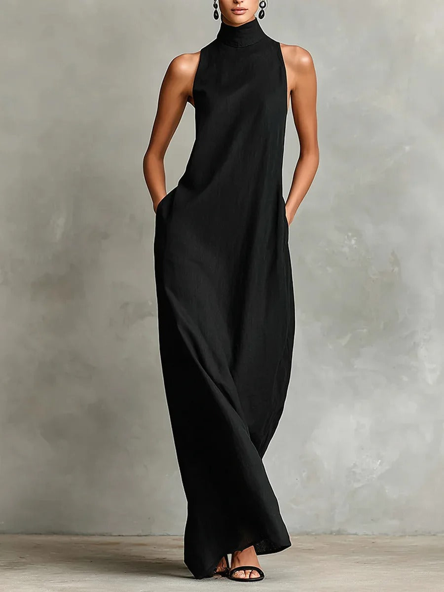 Marina Vestido Cuello Alto