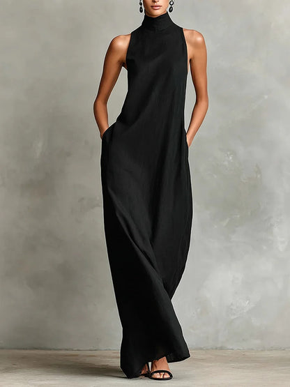 Marina Vestido Cuello Alto