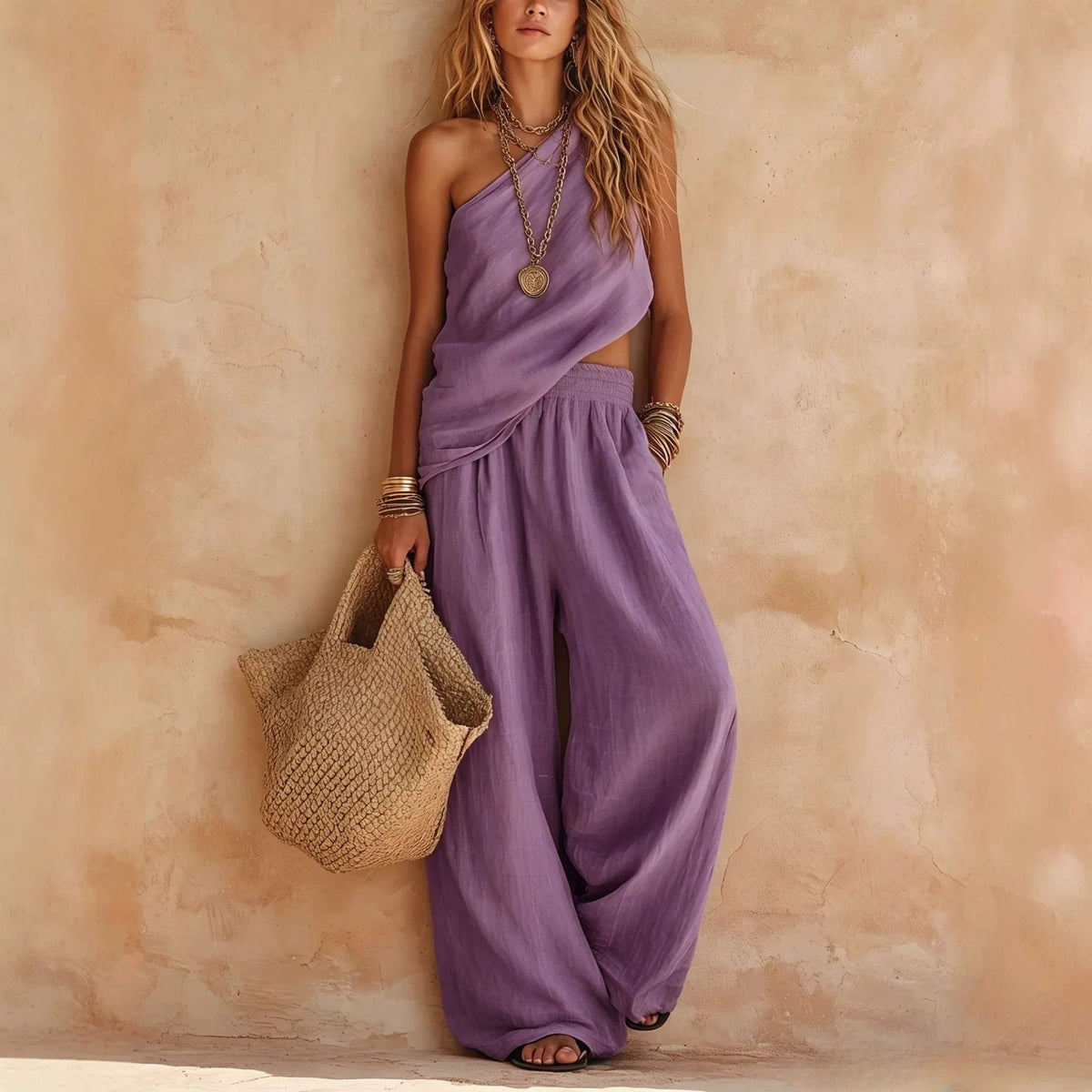 Carlota Conjunto Efecto Lino