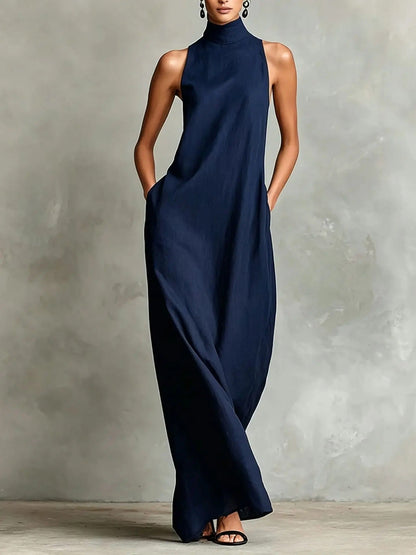 Marina Vestido Cuello Alto