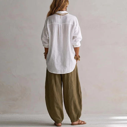 Aitana Camisa y Pantalón Ancho